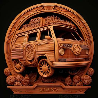 3D мадэль Volkswagen Santana (STL)